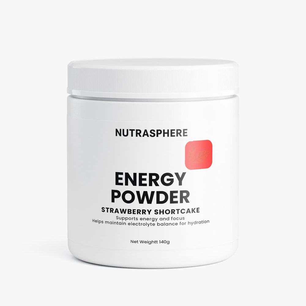 Energy Powder – Goût Strawberry Shortcake NutraSphere