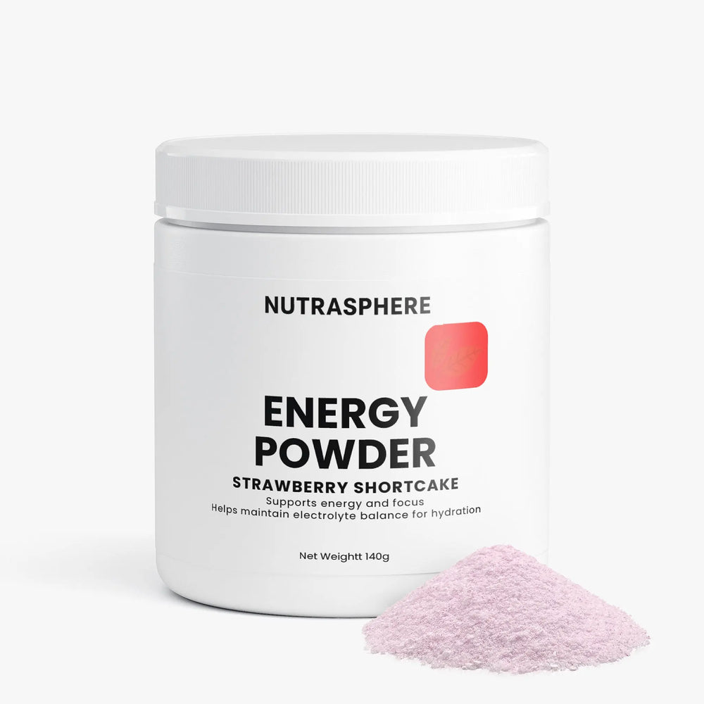 Energy Powder – Goût Strawberry Shortcake NutraSphere