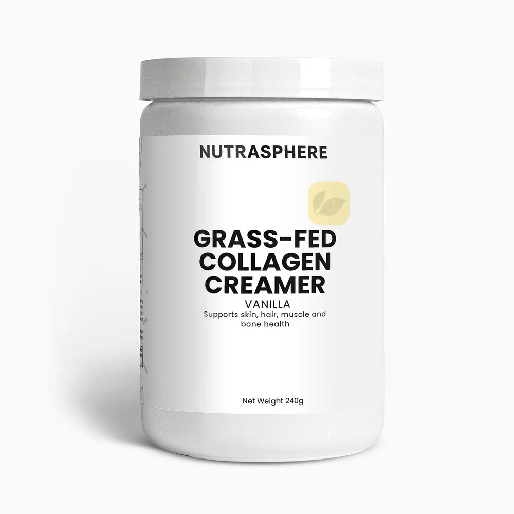 Grass-Fed Collagen Creamer – Vanilla NutraSphere