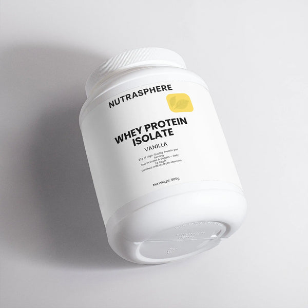 Whey Protein Isolate – Goût Vanille NutraSphere