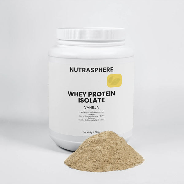 Whey Protein Isolate – Goût Vanille NutraSphere